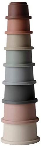 mushie Stacking Cups Toy | Made in Denmark