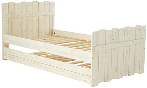 Donco Kids Tree House Trundle Bed Rustic Sand, Twin, Donco Kids Tree House Trundle Bed Rustic Sand, Twin,