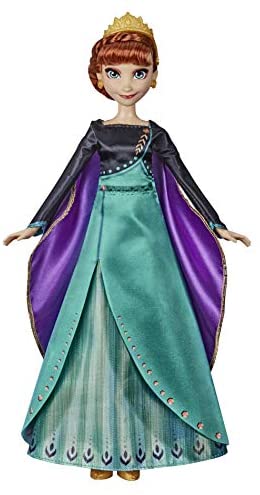 Disney Frozen Musical Adventure Anna Singing Doll, Sings Some Things Never Change Song from 2 Movie, Anna Toy for Kids
