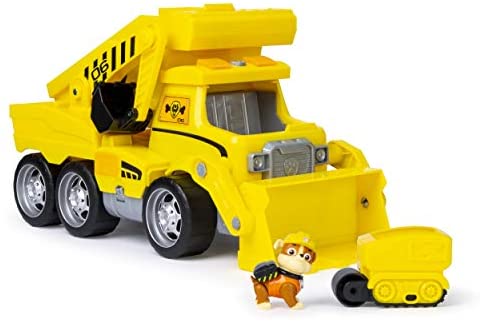 Paw Patrol, Ultimate Rescue Construction Truck with Lights, Sound and Mini Vehicle, for Ages 3 and Up