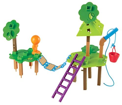 Learning Resources Tree House Engineering & Design Building Set, 52 Pieces