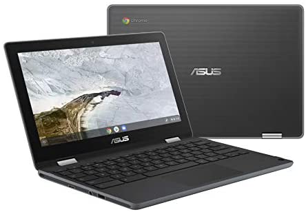 ASUS Chromebook Flip C214 2-In-1 Laptop-11.6” Ruggedized and Spill Resistant Design with 360 Degree Touchscreen, Intel N4000, 4GB LPDDR4 RAM, 32GB Storage, Chrome OS, Built-In Stylus- C214MA-YS02T-S