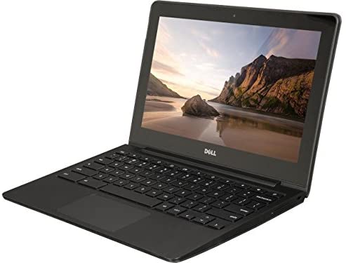 (Renewed) Dell ChromeBook 11 -Intel Celeron 2955U, 4GB Ram, 16GB SSD, WebCam, HDMI, (11.6 HD Screen 1366x768)