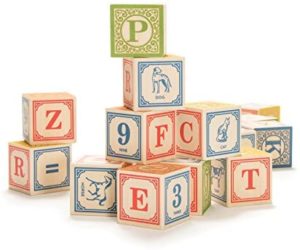 Uncle Goose Classic ABC Blocks - Made in The USA
