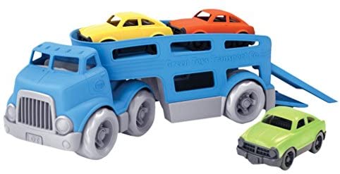 Green Toys Car Carrier Vehicle Set Toy, Blue