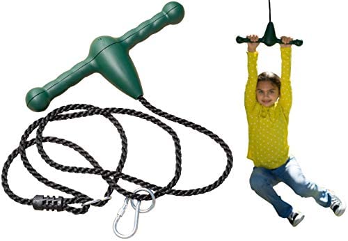 Jungle Gym Kingdom Trapeze Bar Rope Swing and Spin