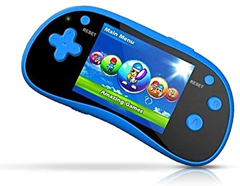 IQ Toys Handheld Arcade Game Zone Player Console Classic 220 Preloaded Video Games for Kids, 16 BIT Large 3