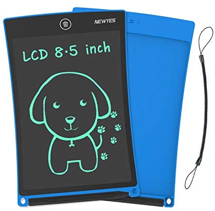 NEWYES LCD Drawing Board, 8.5 inch Erasable Reusable Electronic Drawing Tablet Educational and Learning Toy for Kids