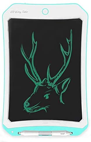 Spring& 8.5 in Electronic Drawing Pads for Kids, Portable Reusable Erasable writer,Elder Message Board,4-8 Years Old Boys for Digital Handwriting Pad Doodle Board for School（blue-d）