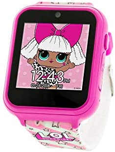 L.O.L. Surprise! Touch-Screen Smartwatch, Built in Selfie-Camera, Easy-to-Buckle Strap, Pink Smart Watch - Model: LOL4104