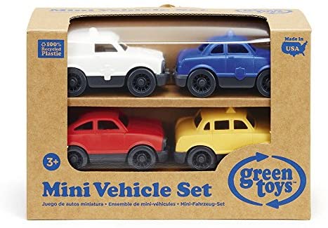 Green Toys  Mini Vehicle, 4-Pack