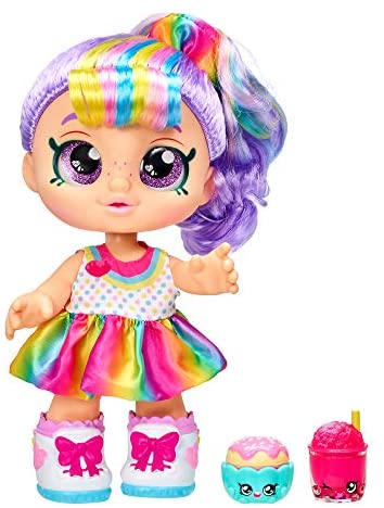 Kindi Kids Snack Time Friends Pre School 10 inch Doll Rainbow Kate