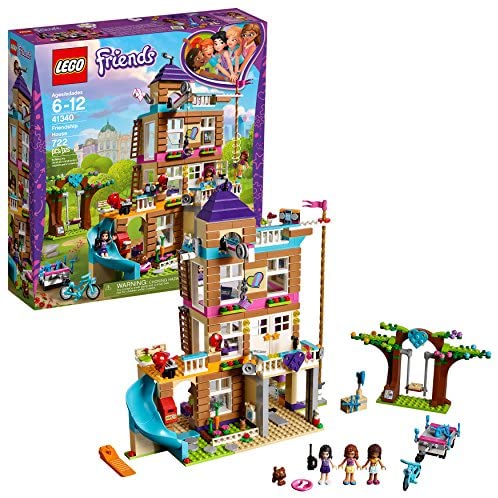 LEGO Friends Friendship House 41340 Kids Building Set with Mini-Doll Figures, Popular Toy and Gift for Girls (722 Piece)