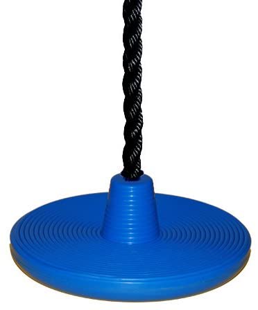 Playkids Daisy Disk Seat (Heavy Duty) + 17' Black Rope - 250 lb Weight Limit