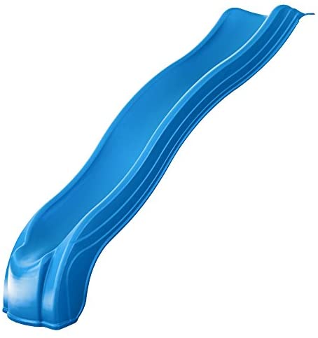Swing-N-Slide WS 8202 Apex Wave Slide for 4' Swing Set Decks, Blue