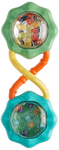 Bright Starts Rattle & Shake Barbell Toy, Ages 3 months Plus