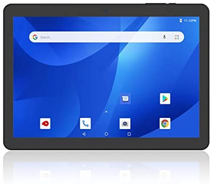 Android Tablets 10 inch, 3G Unlock Phablet with Protective Case, 16GB, Google Certified, Android 8.1 Go, Dual Cameras, 2.4G WiFi, Bluetooth, GPS