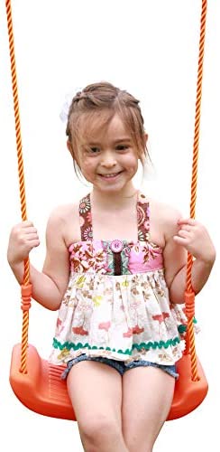 Kids Outside Swings For Swingset - Childrens Outdoor Playset Seat, Replacement Swing, Children Indoor Playground Set Child Accessories Parts Fun Backyard, Birthdays