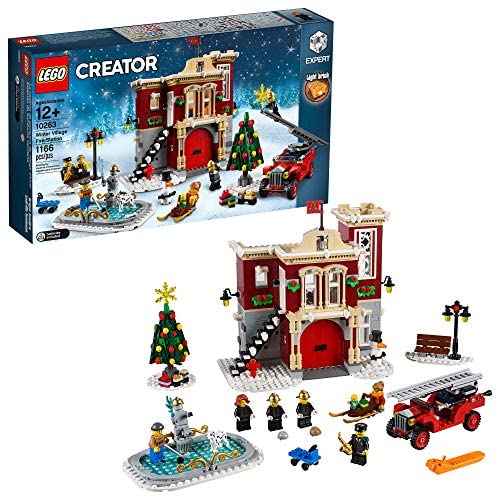 LEGO Creator Expert Winter Village Fire Station 10263 Building Kit (1166 Pieces)