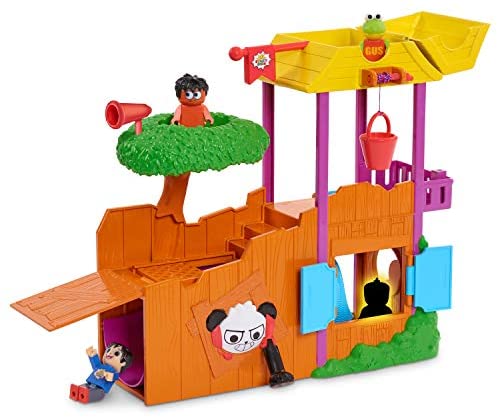 Awesome Playset Full of Fun Surprises Ultimate Tree House with Four Characters and 5 Accessories - Go Make Up Your Own Fun Story Plays!