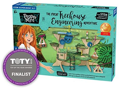 Thames & Kosmos 626020 Pepper Mint in The Great Treehouse Engineering Adventure Science Experiment Kit