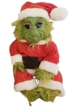 Christmas Hairy Baby Doll Christmas Furry Cute Doll Toy Home Decorations Xmas Gifts for Kids