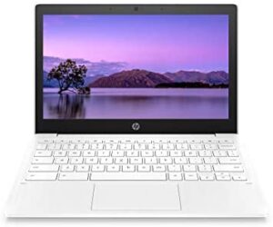 HP Chromebook 11-inch Laptop - Up to 15 Hour Battery Life - MediaTek - MT8183 - 4 GB RAM - 32 GB eMMC Storage - 11.6-inch HD Display - with Chrome OS - (11a-na0021nr, 2020 Model, Snow White)