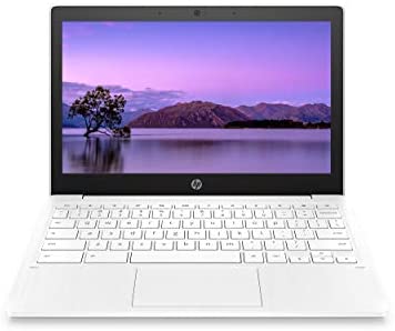 HP Chromebook 11-inch Laptop - Up to 15 Hour Battery Life - MediaTek - MT8183 - 4 GB RAM - 32 GB eMMC Storage - 11.6-inch HD Display - with Chrome OS - (11a-na0021nr, 2020 Model, Snow White)