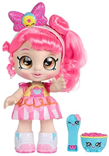 Kindi Kids Snack Time Friends - Pre-School Play Doll, Donatina - for Ages 3+ | Changeable Clothes and Removable Shoes - Fun Snack-Time Play, for Imaginative Kids