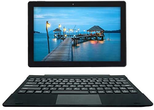 [3 Bonus Items] Simbans TangoTab 10 Inch Tablet and Keyboard 2-in-1 Laptop, 3 GB RAM, 64 GB Disk, Android 9 Pie, Mini-HDMI, Micro-USB, USB-A, Inbuilt GPS, Dual WiFi, Bluetooth Computer PC - TL93