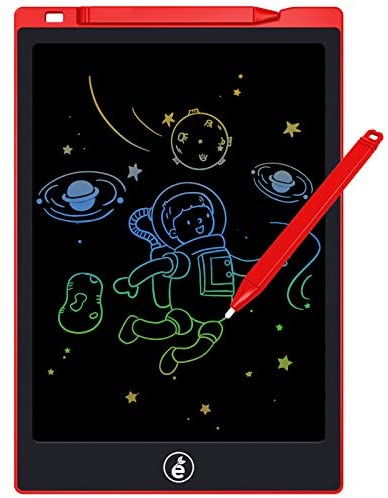 Sunany 11 inch LCD Writing Tablet,Gifts Toys for 3+ Years Old Boys Girls,Colorful Kids Drawing Pad Doodle Board Drawing Board,Kids' Electronic Learning & Education Writing Toys（Red）