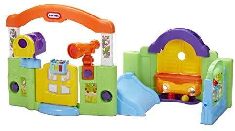 Little Tikes Activity Garden Playhouse for Babies, Infants and Toddlers - Easy Set Up Indoor Toys with Playtime Activities, Sounds, Games for Boys Girls Ages 6 Months to 3 Years