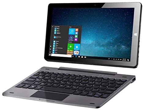 Mini Touch Screen Windows 2 in 1 Laptop Computer Tablet PC, 10.1