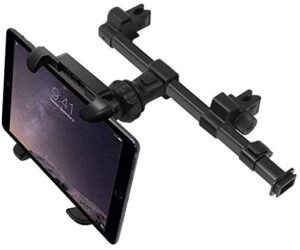Macally Car Headrest Mount Holder for Apple iPad Pro/Air/Mini, Tablets, Nintendo Switch, iPhone, Smartphones 4.5