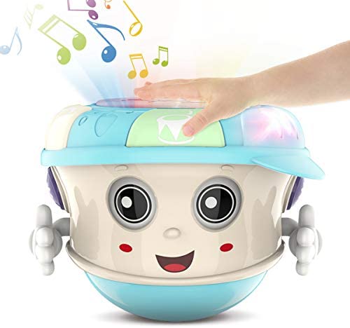 Infant Toys Tumbler Baby Musical Toys for 6 12 18 Month Old Boys and Girls with Lights Sounds Music and Songs Baby Educational Learning Toy Gift for 1 2 Year Old Early Development Games