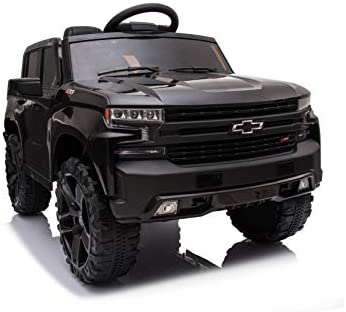 DAKOTT Chevy Silverado Z71 Trail Boss 12V Dual Motors Ride