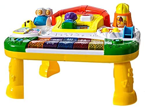 Yoruba Language and Heritage Activity Table for Toddler & Baby, Musical Learning Toy 6 to 12-18 Months Old, Activity Center for Girls Boy Gifts