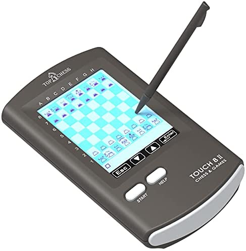 Top 1 Chess Touch Electronic Chess Game, Strategy Games Computer for Kids Improving Chess Skills, Portable Travel Chess Computer Set for Adults, Unique Chess Sets Pen with Large Display Gift