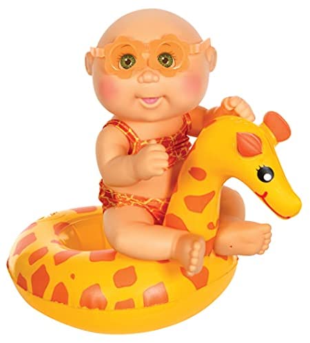 Cabbage Patch Kids Deluxe Tiny Newborn Splash ‘N Float Giraffe Swimsuit - 9-Inch CPK Doll - Grow Your Cabbage Patch - Play in and Out of Water