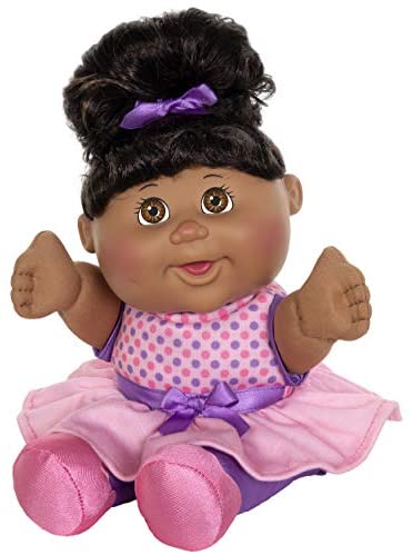 Cabbage Patch Kids Deluxe Babble ‘n Sing Toddler, 11” CPK - Squeeze Hand, Doll Babbles, Giggles, Sings, 9 Sing-Along Songs - Classic 1998 CPK Dolls