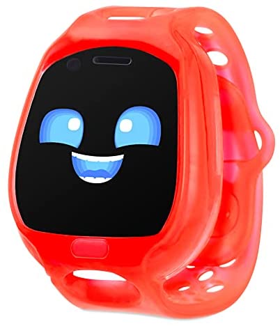 Little Tikes Tobi 2 Robot Red Smartwatch- 2 Cameras, Interactive Robot, Games, Videos, Selfies, Pedometer & More, Touchscreen, Parental Control- Stem Gifts, Smartwatch for Kids Boys Girls 6 7 8+