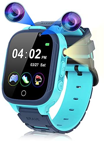 Smart Watch for Kids Boys Girls - Kids Smart Watch with Dual Camera 14 Games Pedometer,Touchscreen Kids Watch with MP3 Music Player Video Recorder, Toddlers Toys Birthday Gift for Children Age 3-12