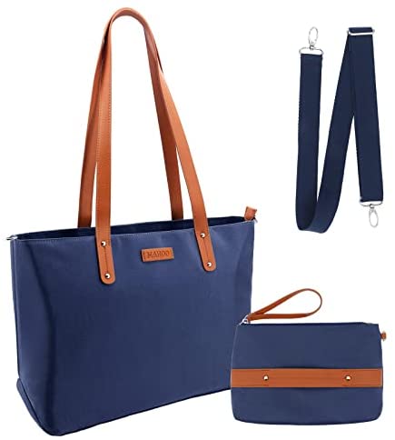 Buwico Laptop Bag for Women, Durable 15.6 inch Laptop Tote Bag, Lightweight Cute Girls Messenger Shoulder Carrying Work Bag