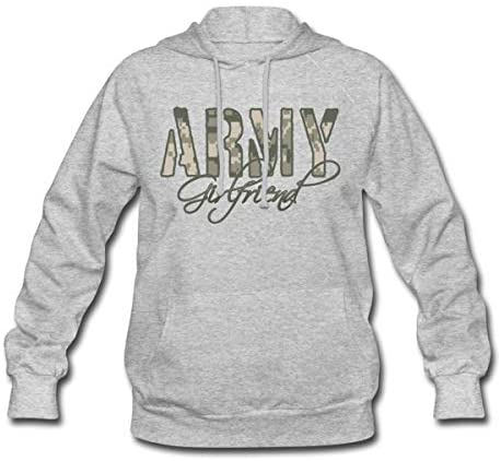 Spreadshirt Army Girlfriend Camo Women's Hoodie