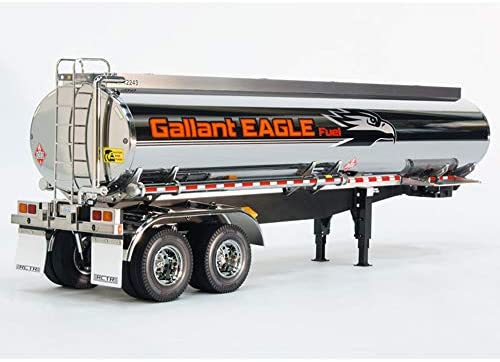 TAMIYA America, Inc 1/14 Fuel Tank 2WD Semi Trailer Kit, TAM56333