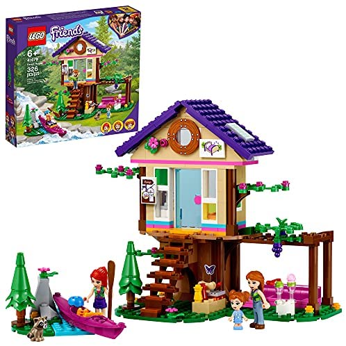 LEGO Friends Forest House 41679 Building Kit; Forest Toy with a Tree House; Great Gift for Kids Who Love Nature; New 2021 (326 Pieces)