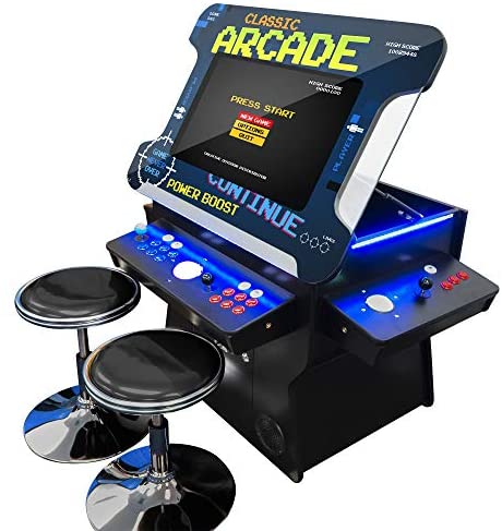 Creative Arcades Full Size Commercial Grade Cocktail Arcade Machine | 2 Player | 1162 Games | 26
