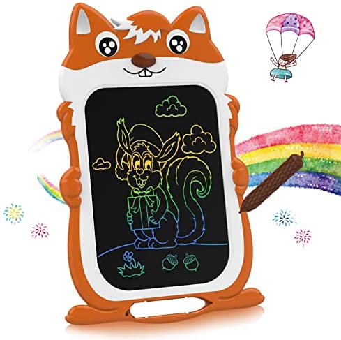 WisaKey LCD Writing Tablet for Kids 8.5 Inch, Electronic Doodle Drawing Board for Toddlers Educational Birthday Gift for Boy Girls Ages 3-8