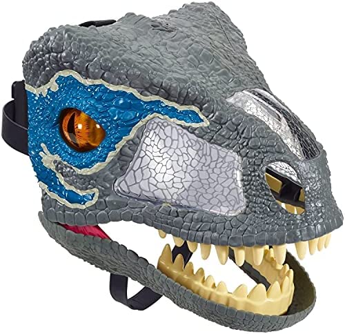 JURASSIC WORLD CHOMP 'N ROAR MASK Velociraptor 
