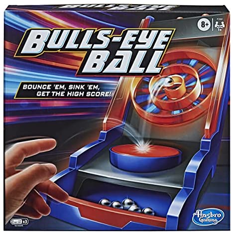Hasbro Gaming Bulls-Eye Ball Game for Kids Ages 8 and Up, Active Electronic Game for 1 or More Players, Features 5 Exciting Modes
